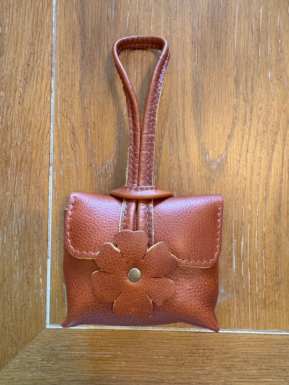 Portland Leather Blooming Wristlet Purse SIENNA Wristlet FAST SHIP Brown Bag